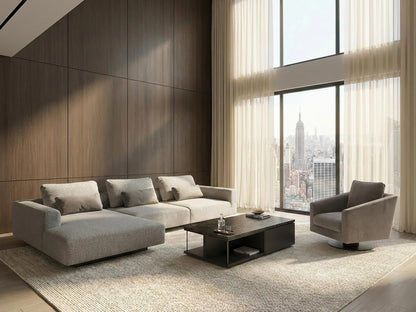 Merlin Sectional Chaise Sofa