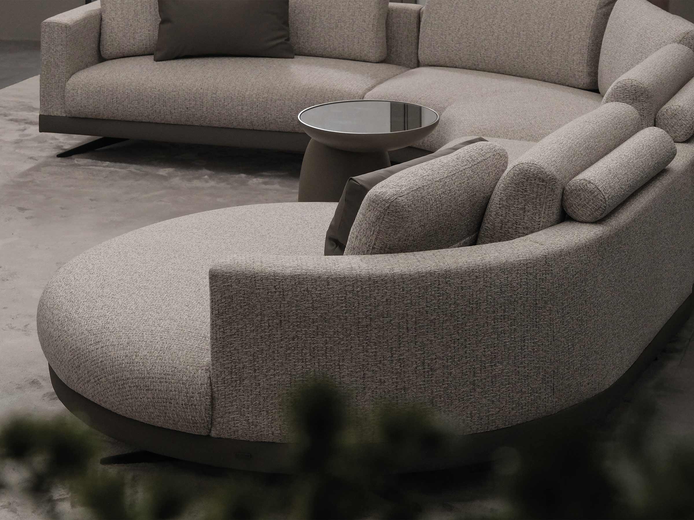 Mix Round Corner Sofa | LAZZONI Furniture