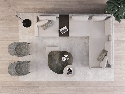 Mix Corner Sofa with Integrated Table