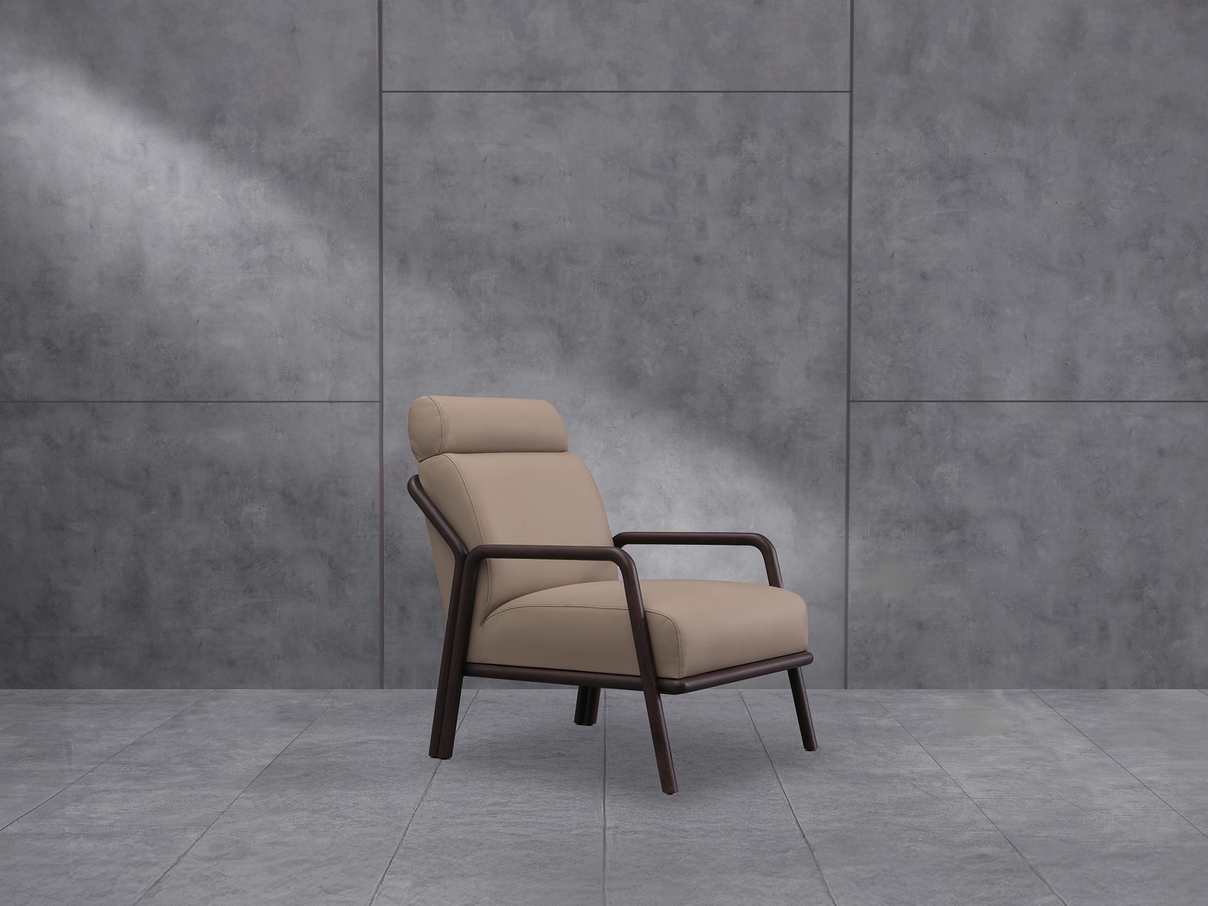 Nordik Armchair with Headrest