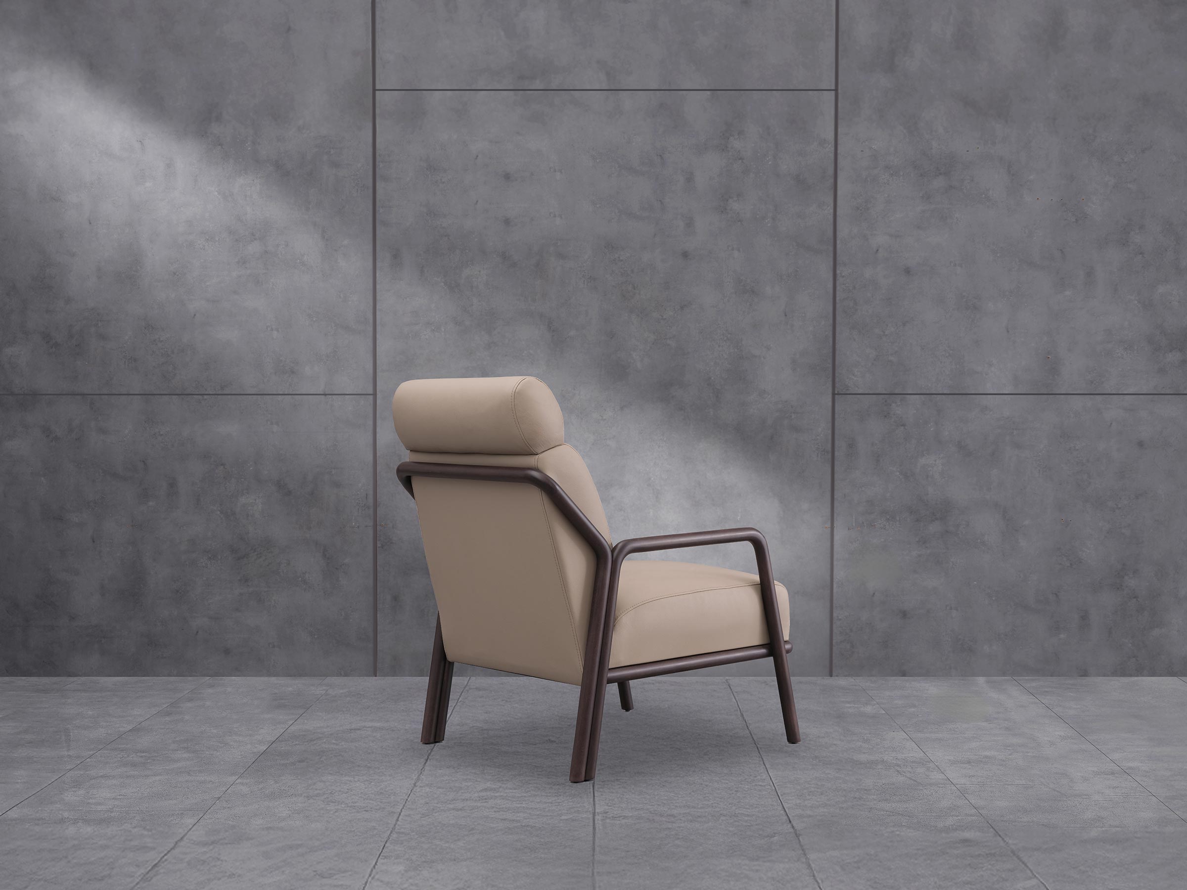 Nordik Armchair with Headrest