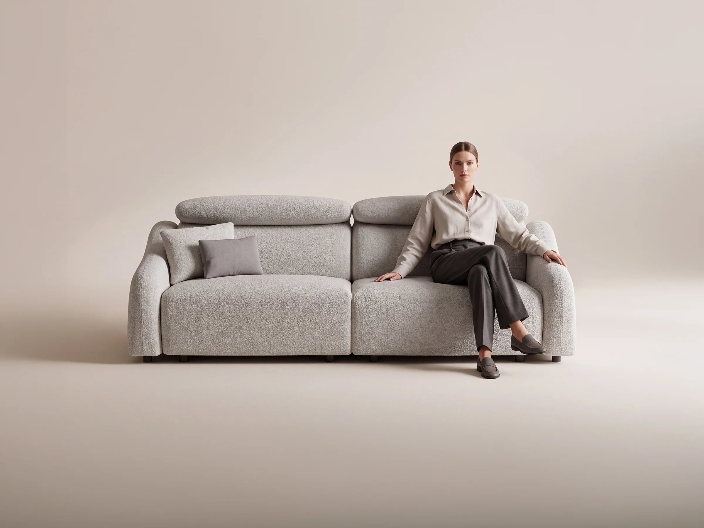 Paulo Extendable Three Seater Sofa
