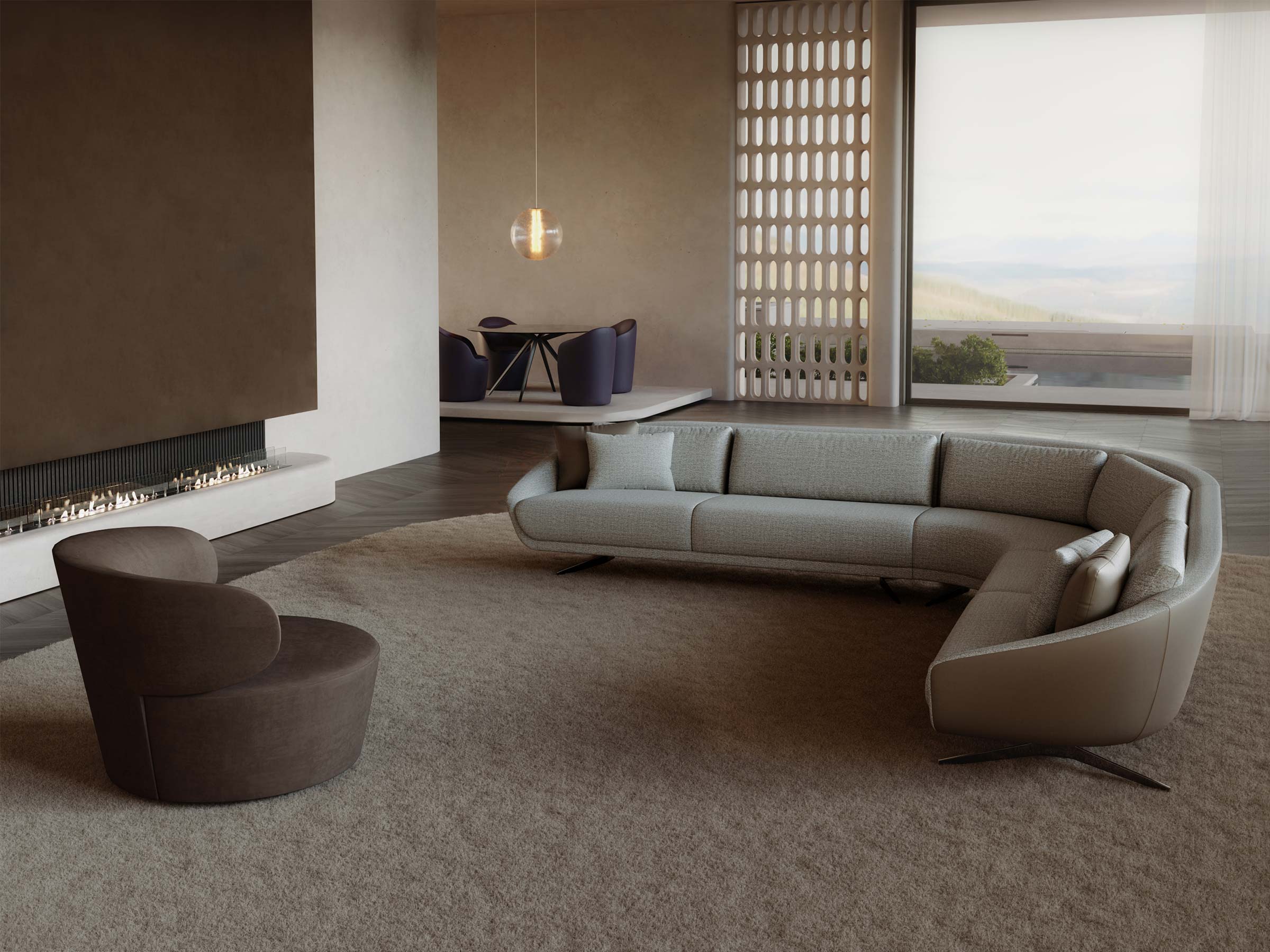 Podia Grand Corner Sofa