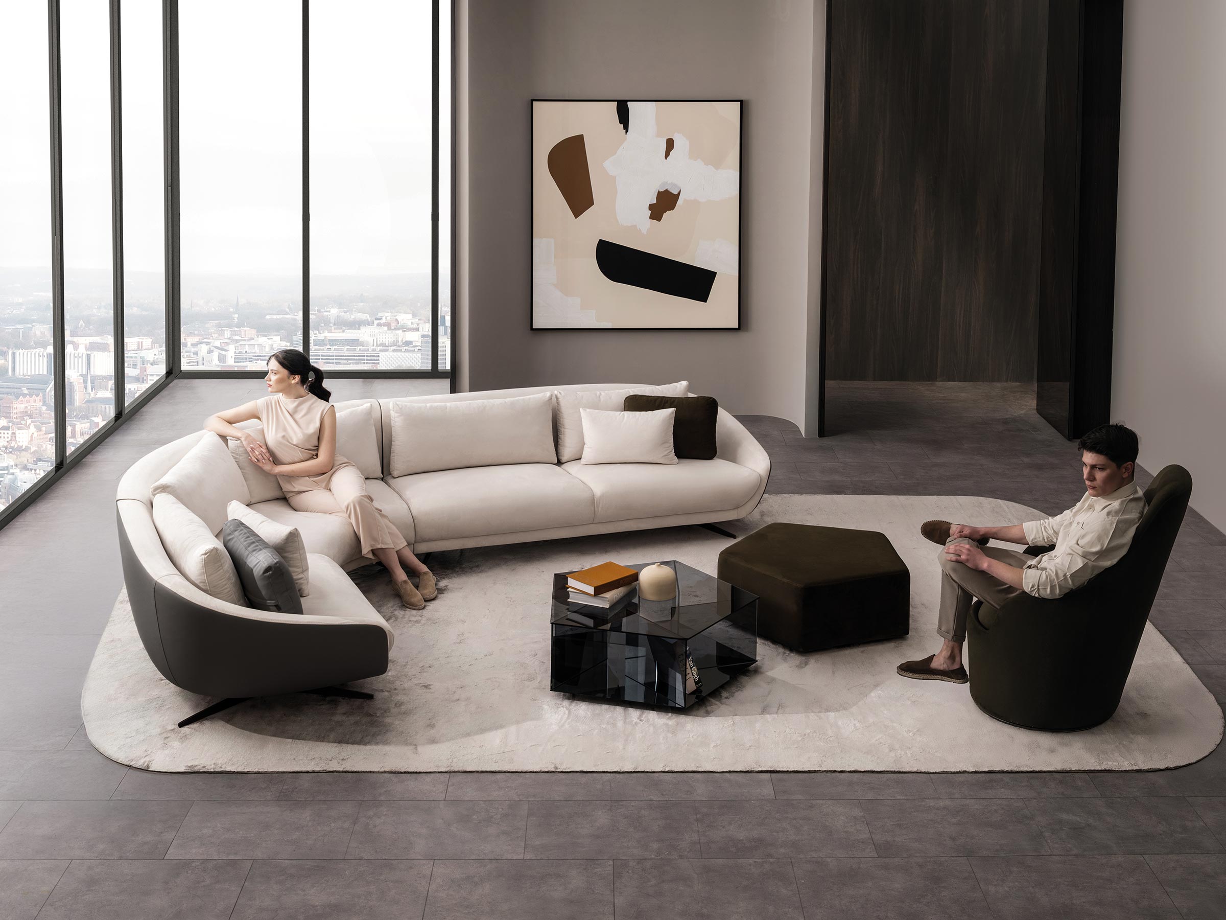 Round Sofa– LAZZONI Furniture