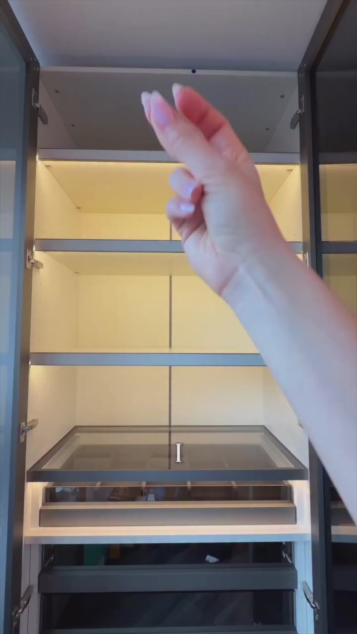 Load video: Closet shelves