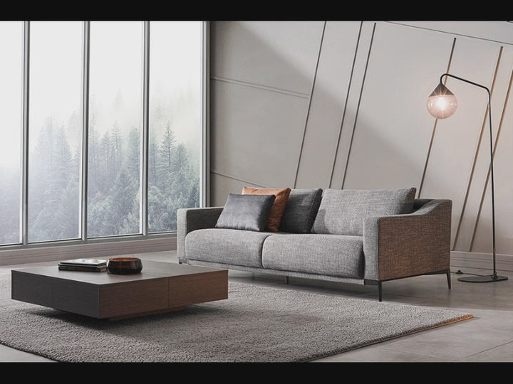 Milda Open Corner Sofa with Table