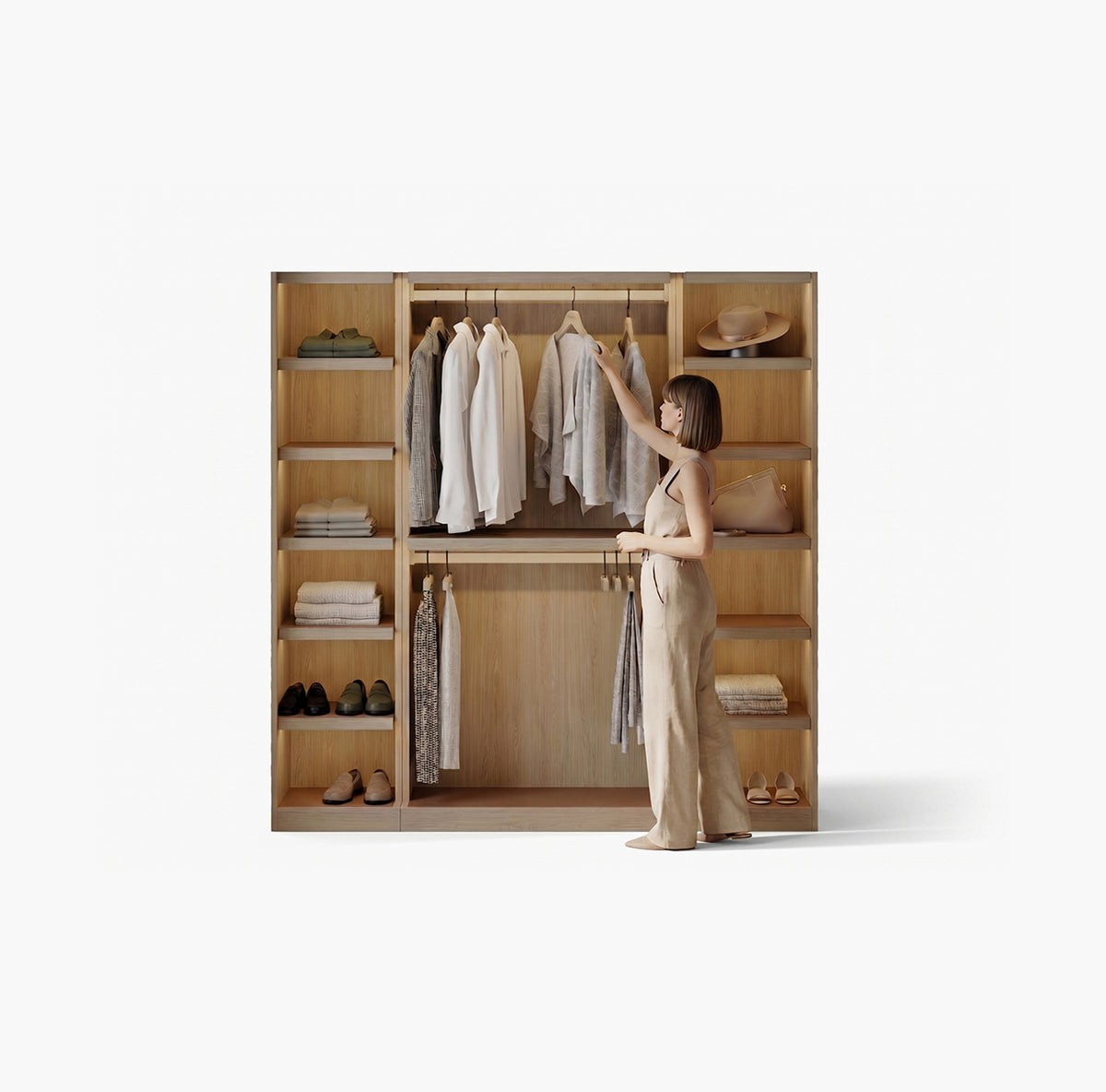Reach-In Closet Organizer