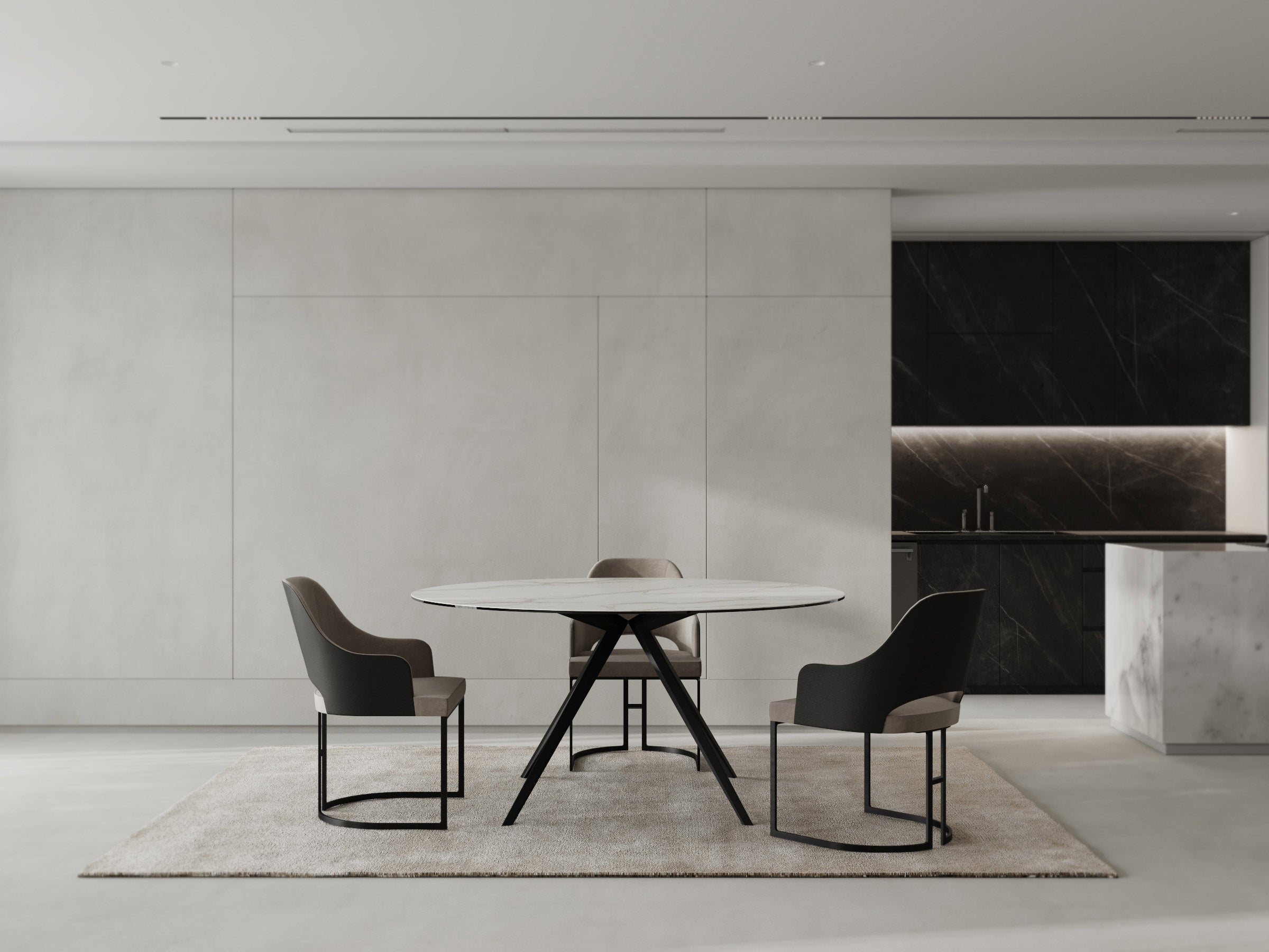 Tolina Metal Leg Chair