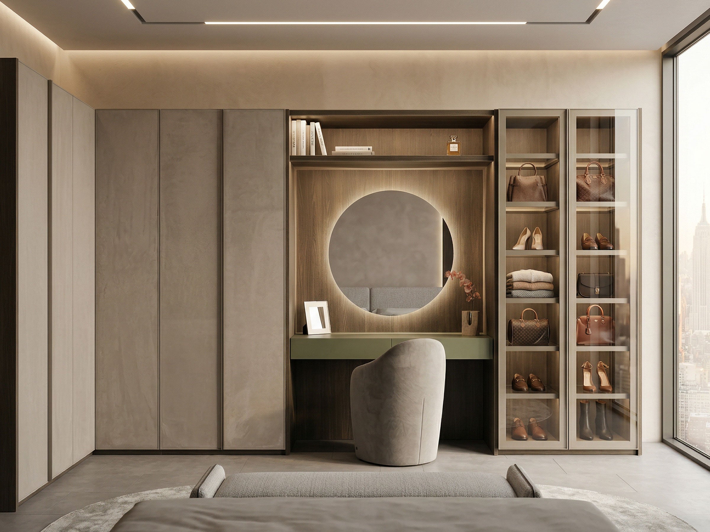 Vanity Make-up Closets