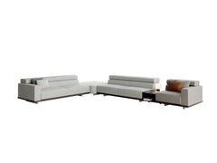 York Corner Sofa With Integrated Table