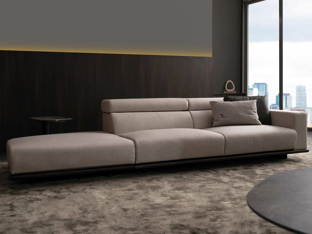 York Corner Sofa With Integrated Table