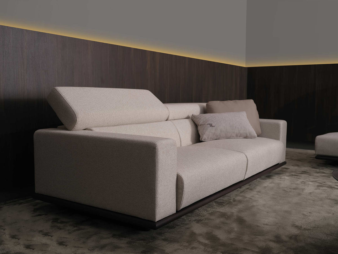 York Corner Sofa With Integrated Table