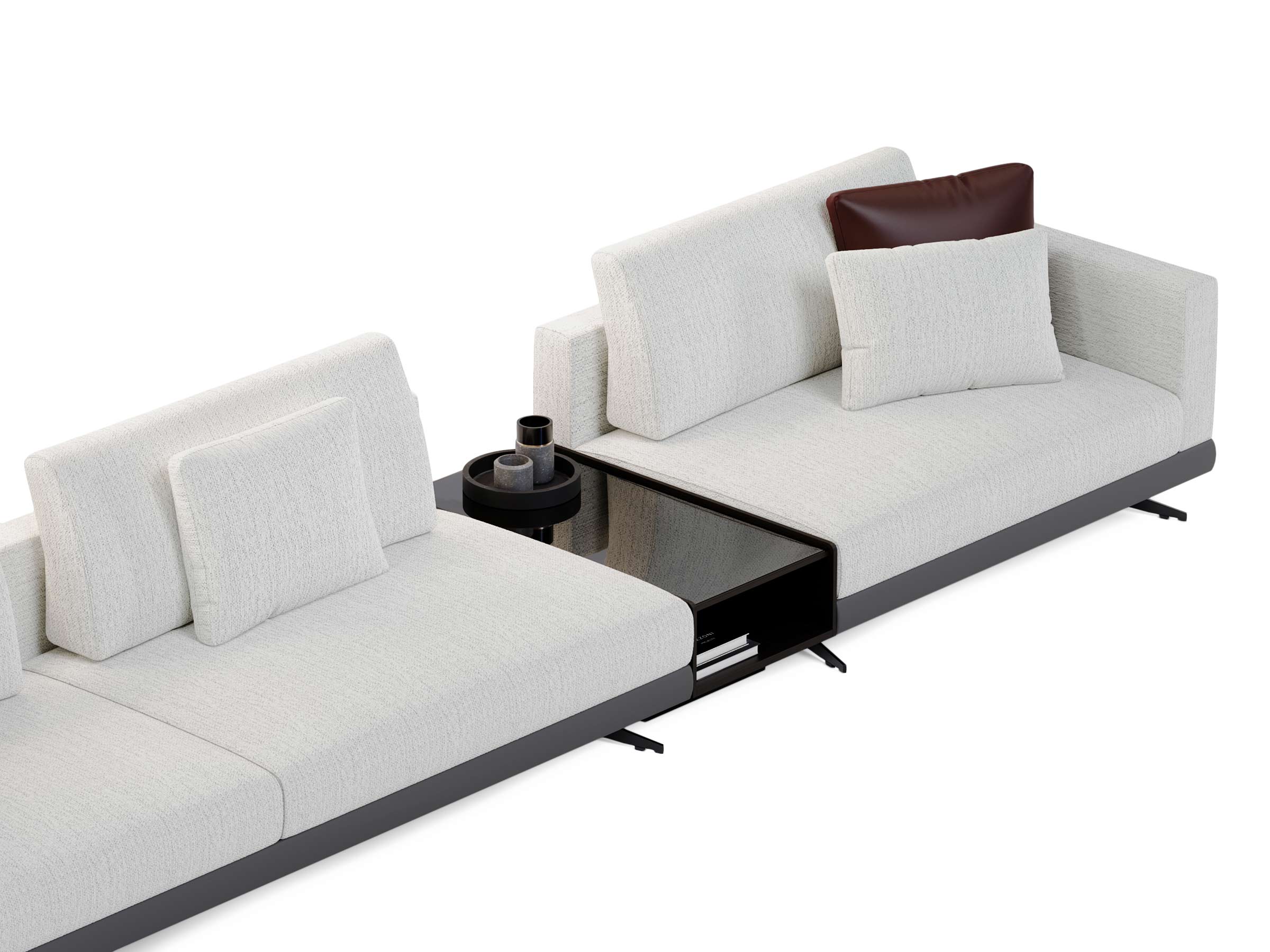 Mix Sofa with Integrated Table | Lazzoni Furniture– LAZZONI Furniture