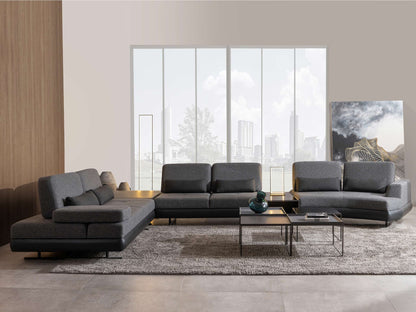 Mony Moon Chaise Corner Sofa with Table