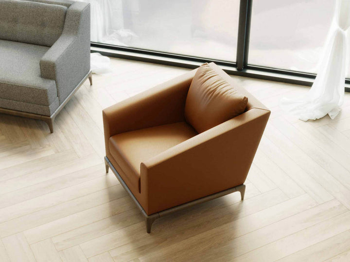 Ada Wood Leg Armchair