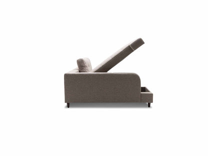 Biblio Corner Wide Sofa Bed