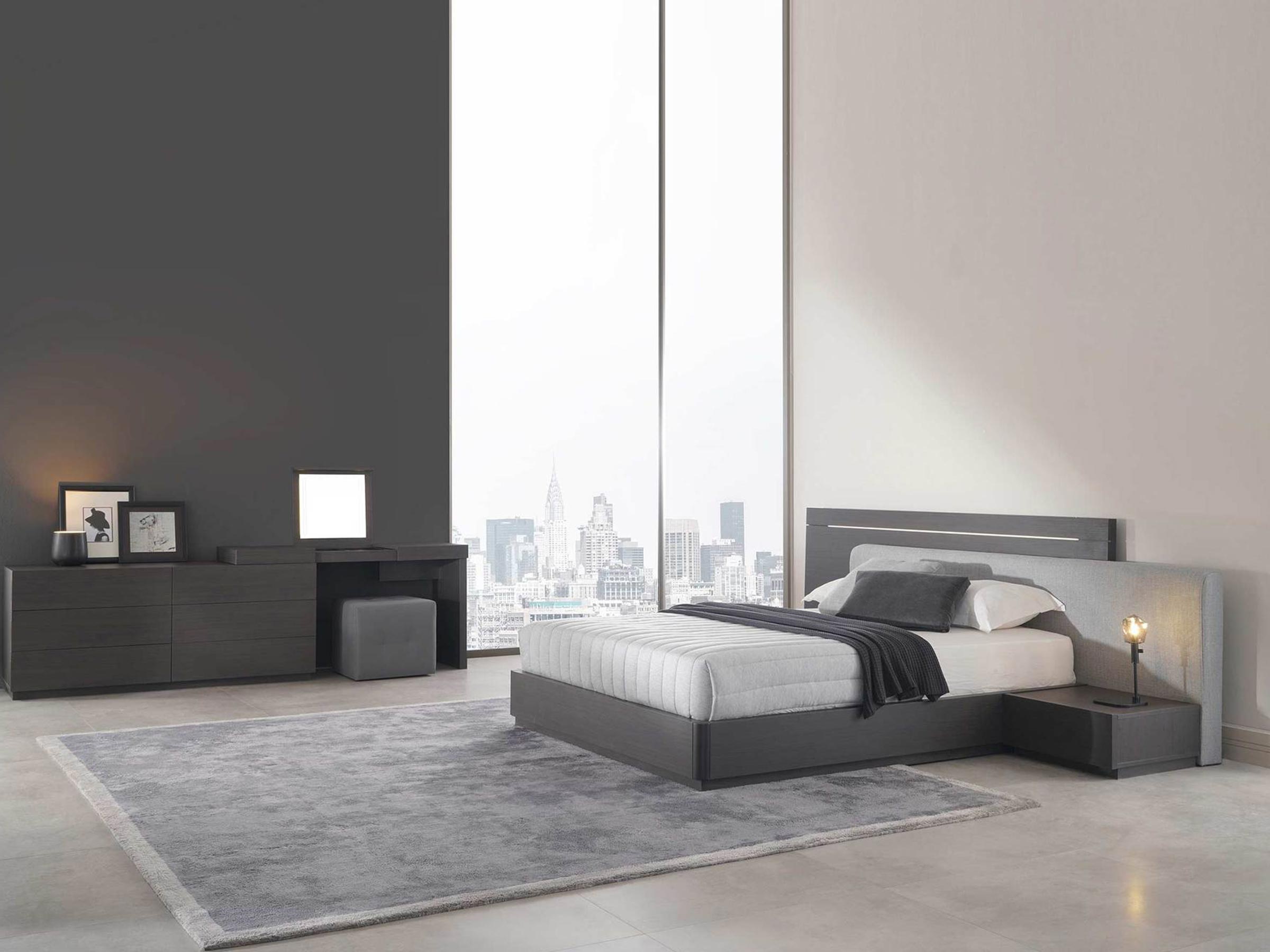 Double Storage Bed with Wooden Bed Frame | Lazzoni Furniture