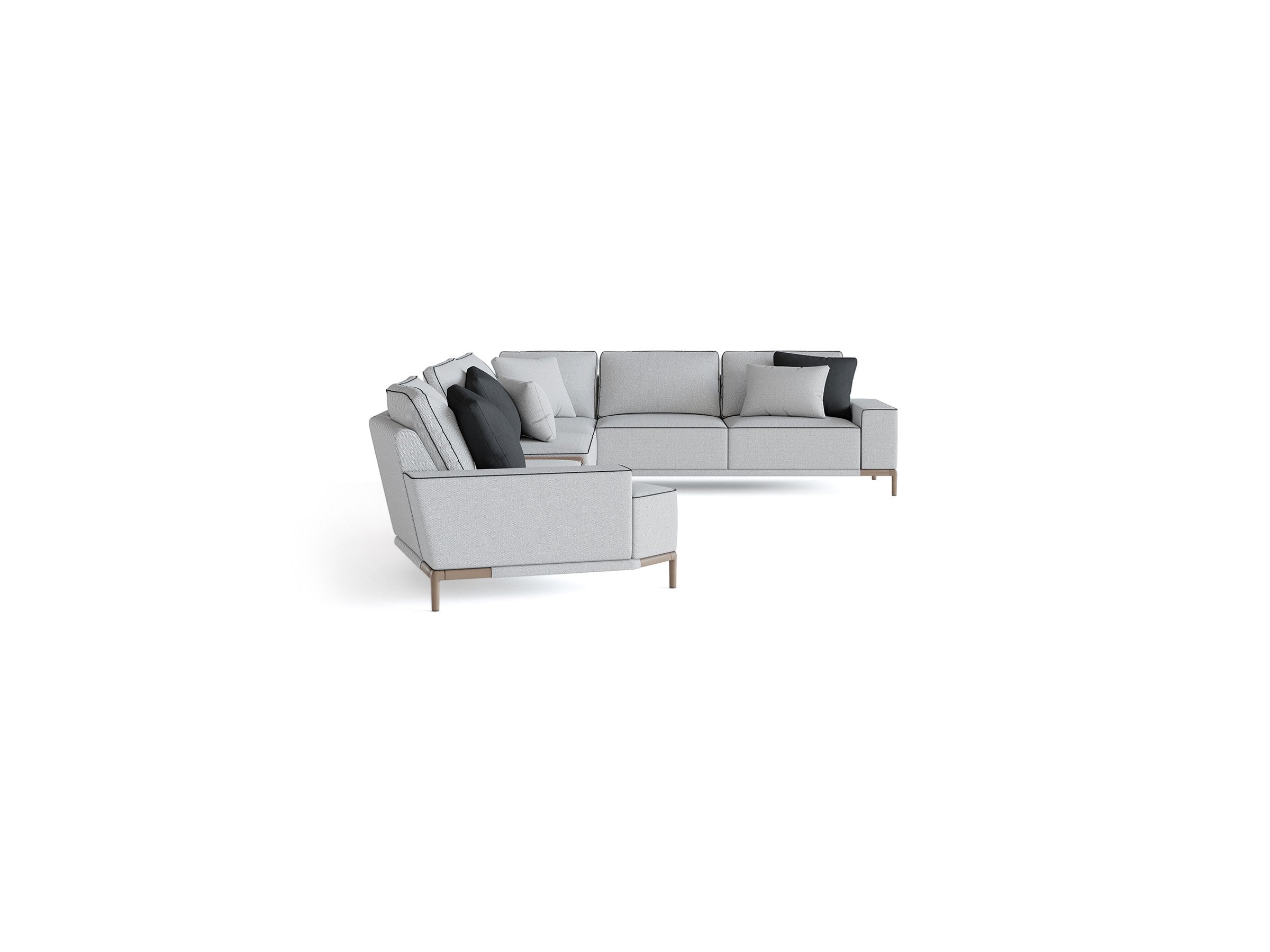 Gola Corner Sofa with Moon Sectional