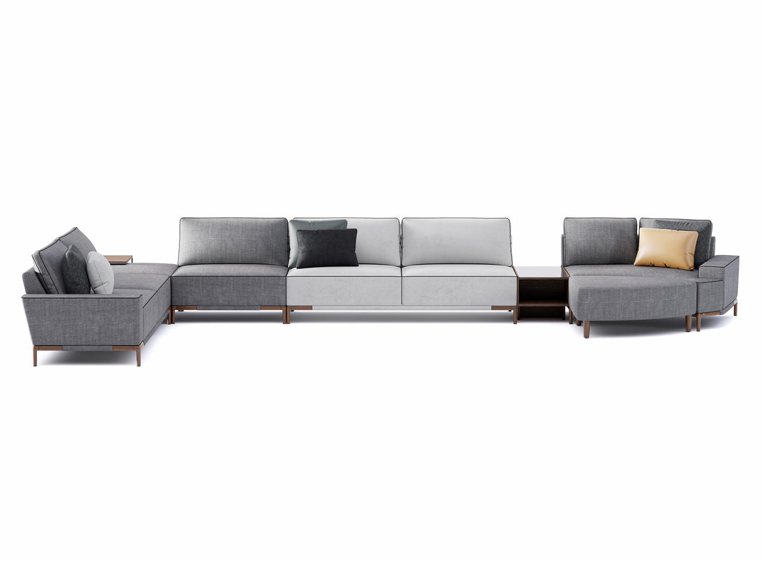 Gola Wide Corner With Moon Sectional Sofa