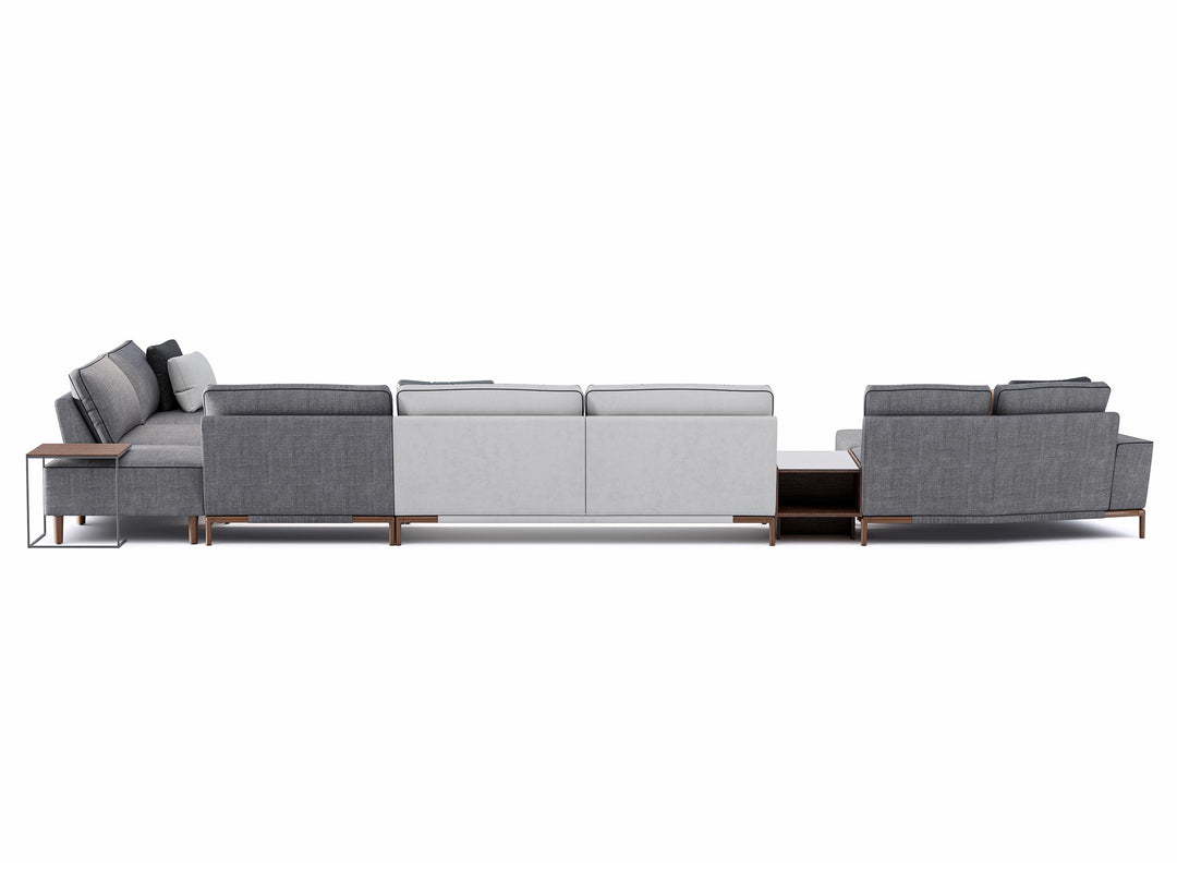 Gola Wide Corner With Moon Sectional Sofa