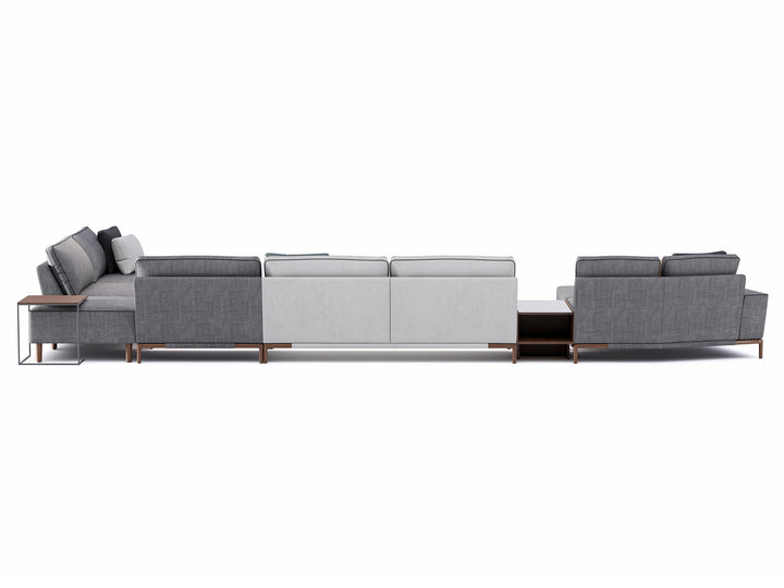 Gola Wide Corner With Moon Sectional Sofa