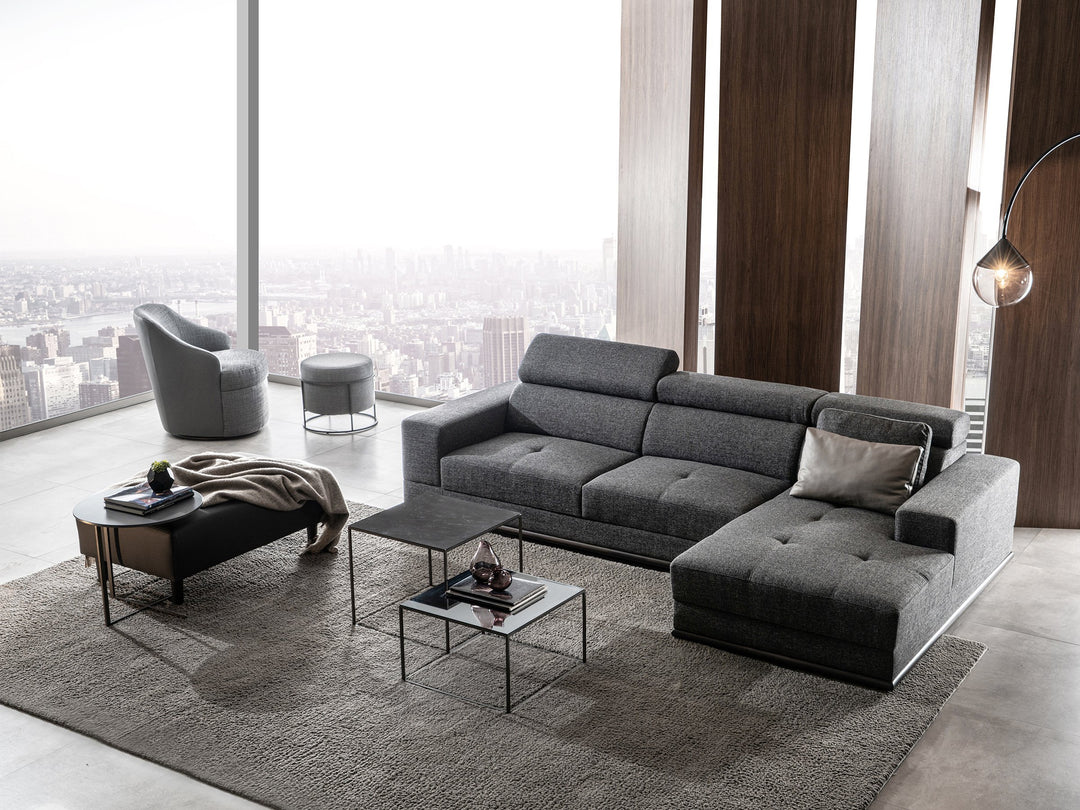 Met Wide Sectional Extendable Sofa