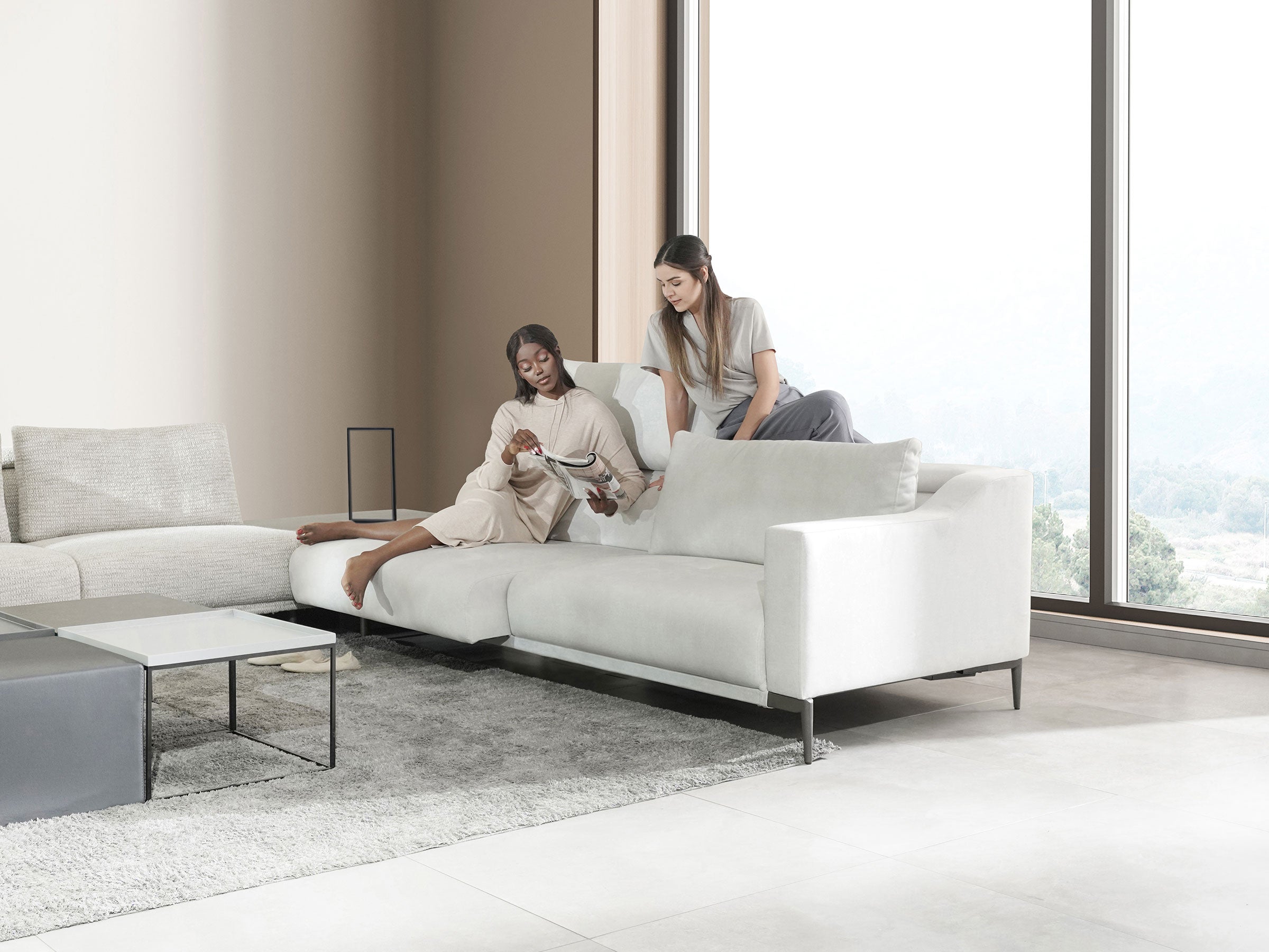 Milda Open Corner Sofa