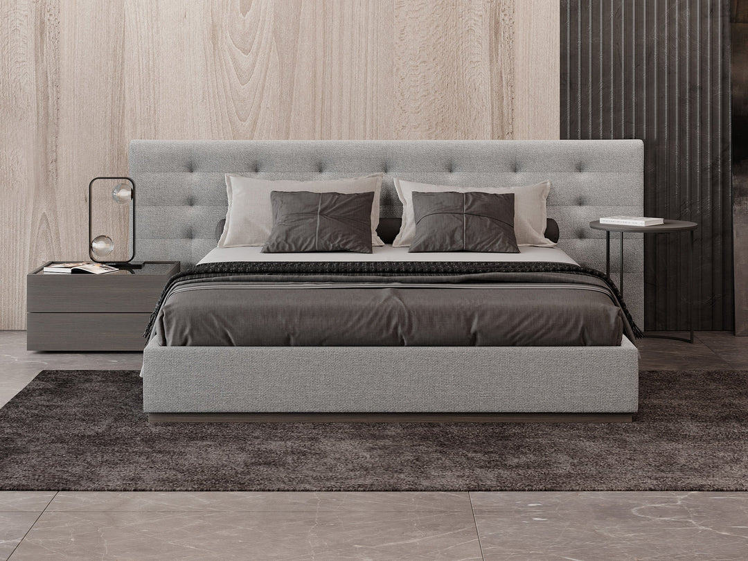 Monno Storage Bed - Fabric Bedframe