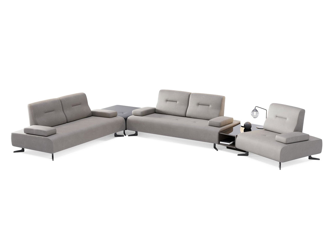 Panna Corner Sofa with Integrated Table