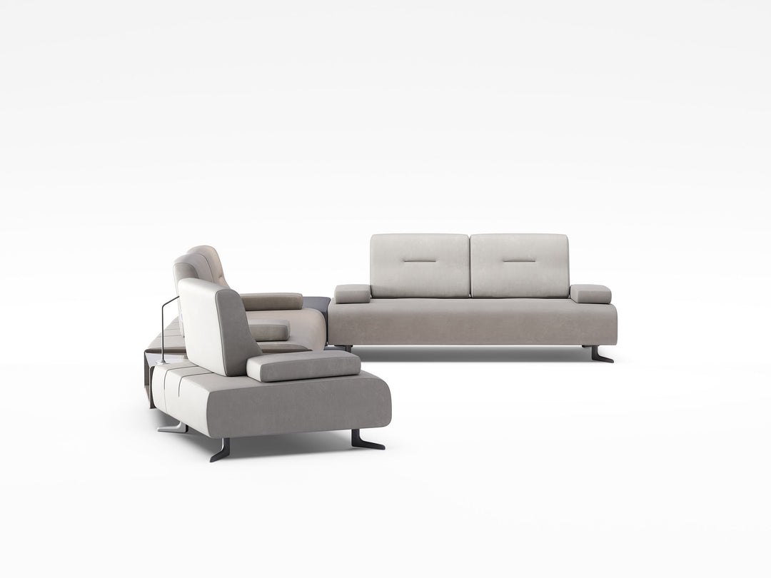 Panna Corner Sofa with Integrated Table