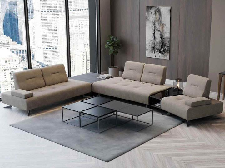 Panna Corner Sofa with Integrated Table