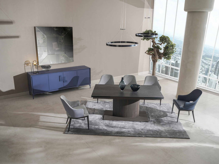 Raena Extendable Ceramic / Glass Table