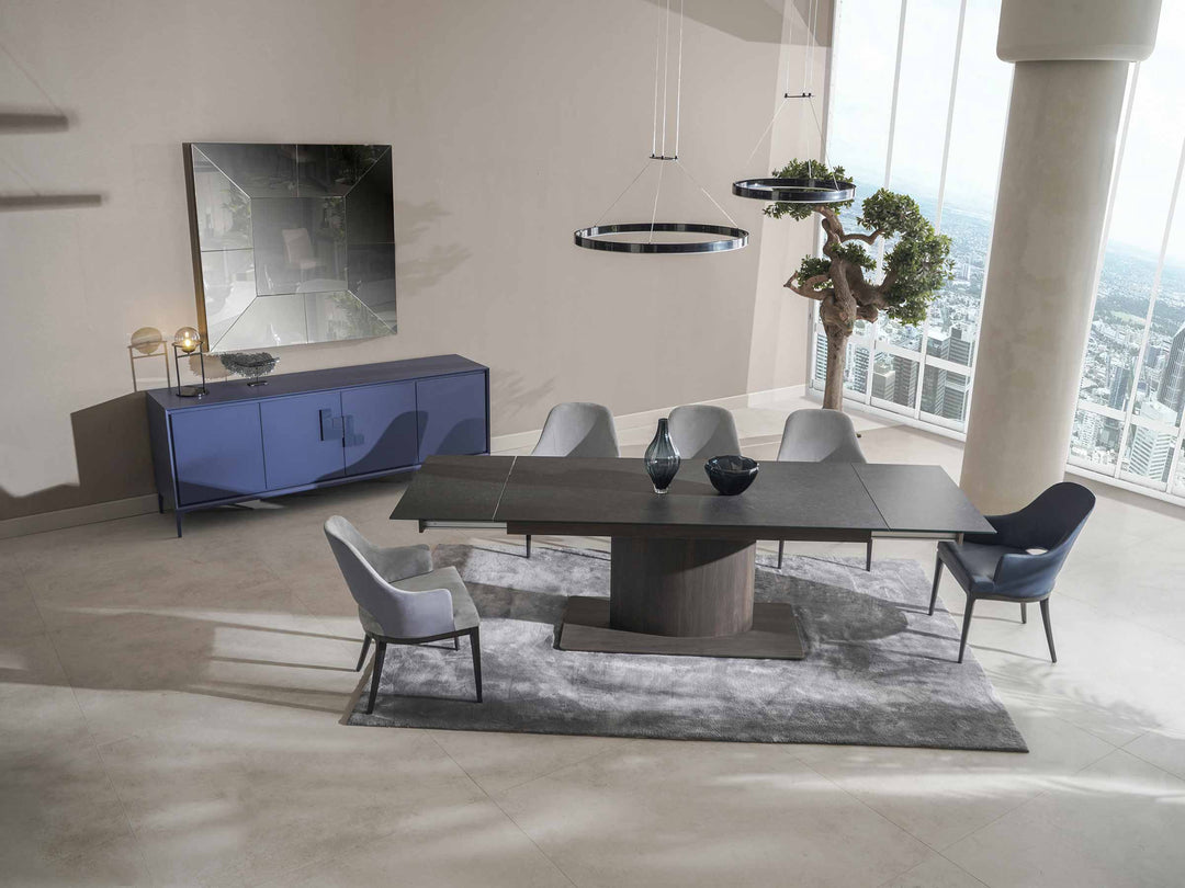 Raena Extendable Ceramic / Glass Table