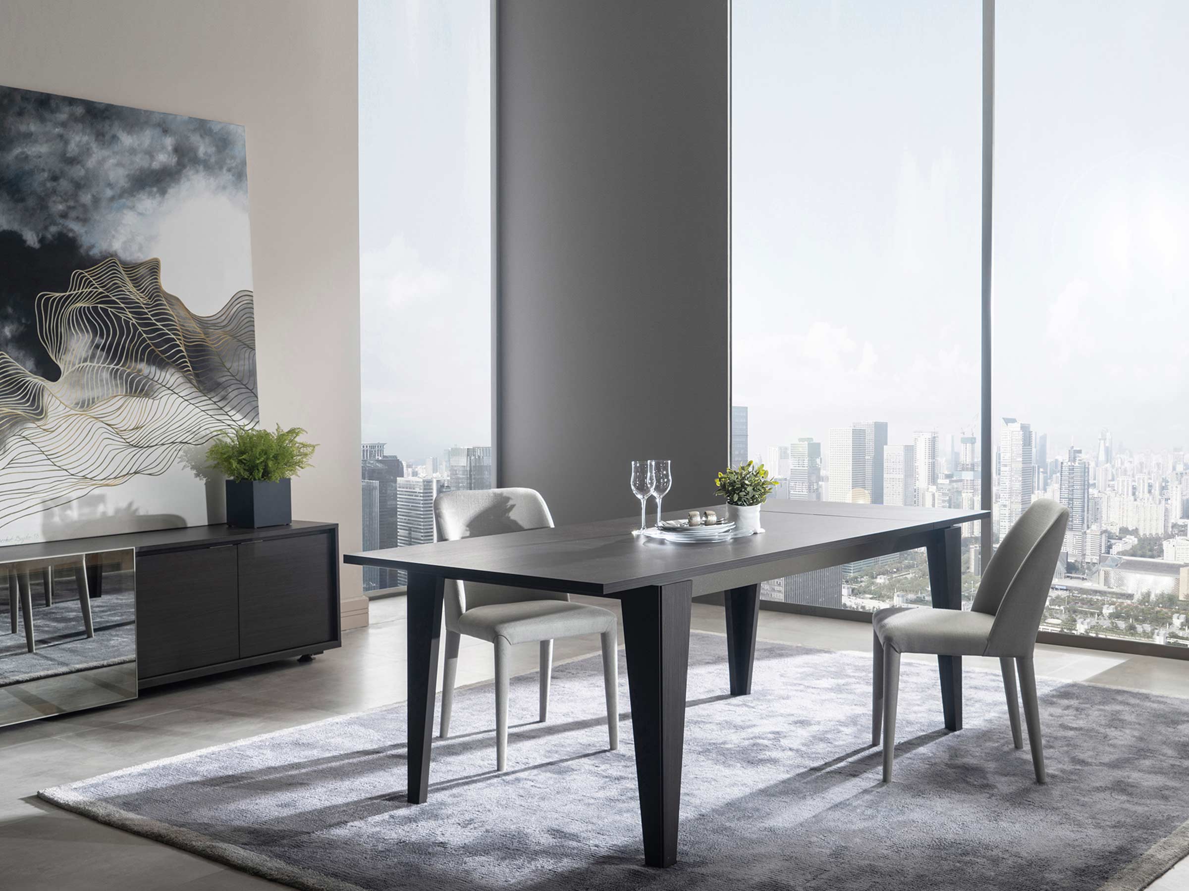 Terra Açılır Ahşap Masa | LAZZONI Mobilya– LAZZONI Furniture