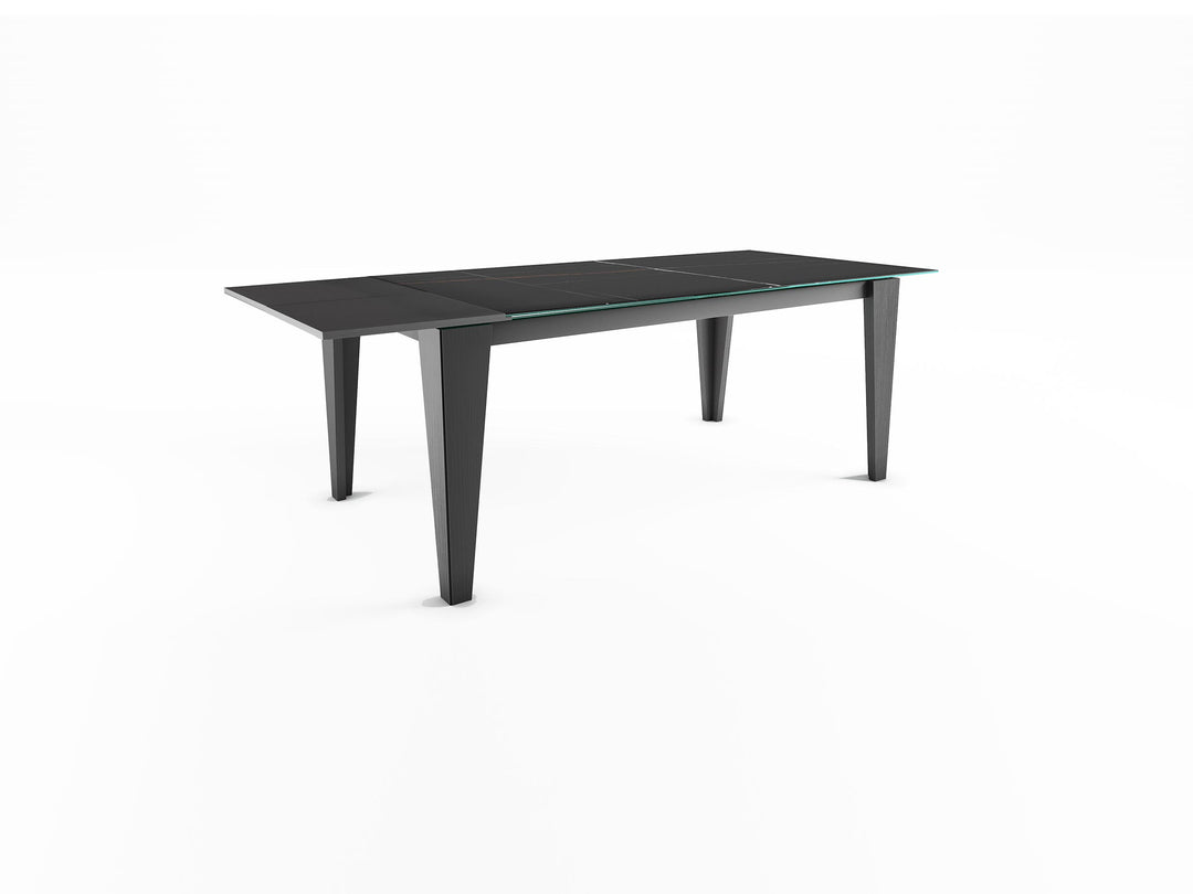 Terra Ceramic / Glass Extendable Table